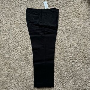 Charter Club Newport slim leg crop pants Tummy slimming black ladies 8 NWT NEW